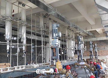 Réacteurs vitrifiés et condenseurs à serpentin livrés à Shandong Lukang Pharmaceutical Co., Ltd.
