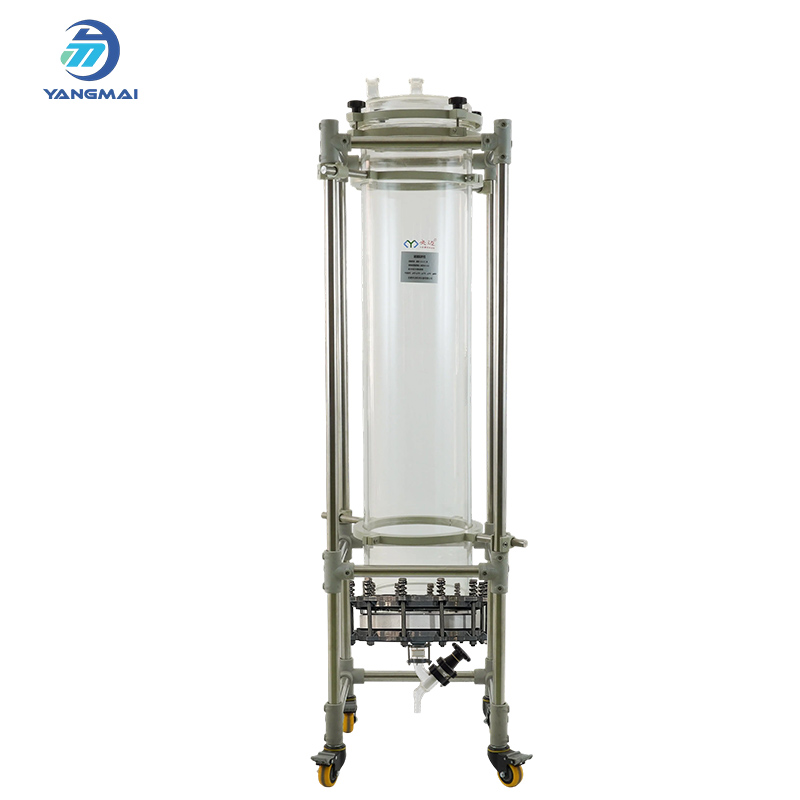 High-Purity Glass Chromatography Column
