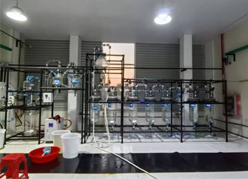 Un client américain personnalise son système de production de trichlorure de ruthénium avec une solution de réacteur en verre intégrée