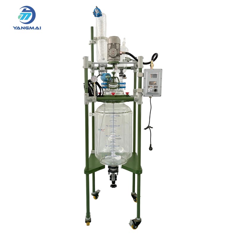 Exploration de la durabilité et de la précision de notre réacteur en verre double couche revêtu de PTFE de 50 L