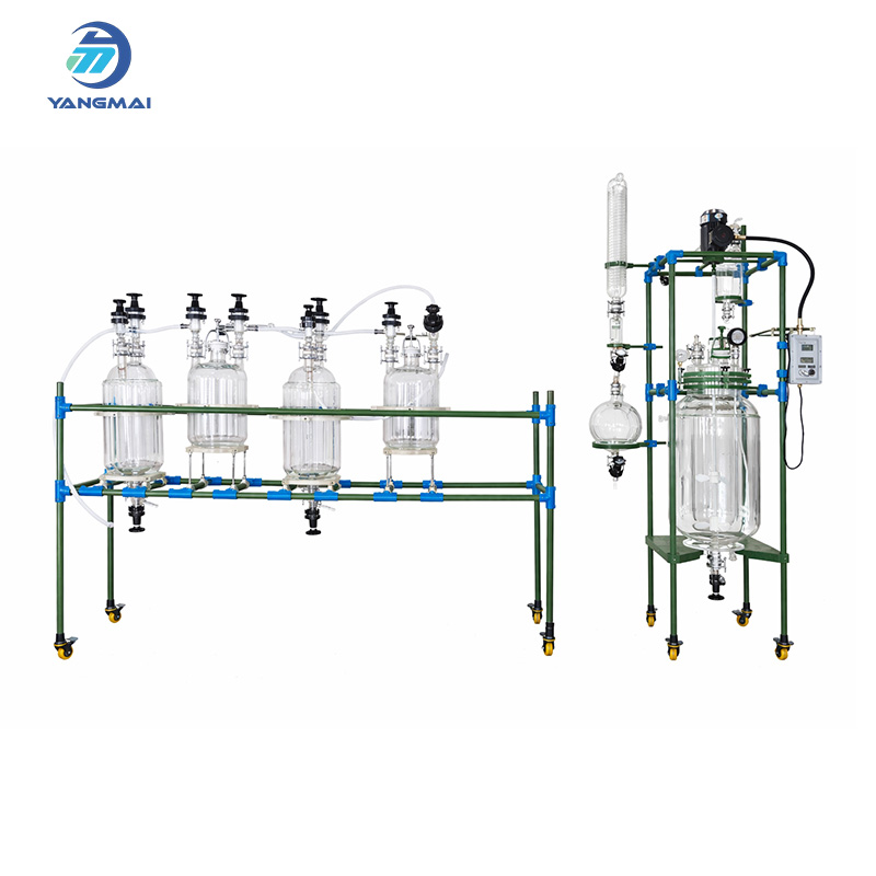 100L Glass Reactor