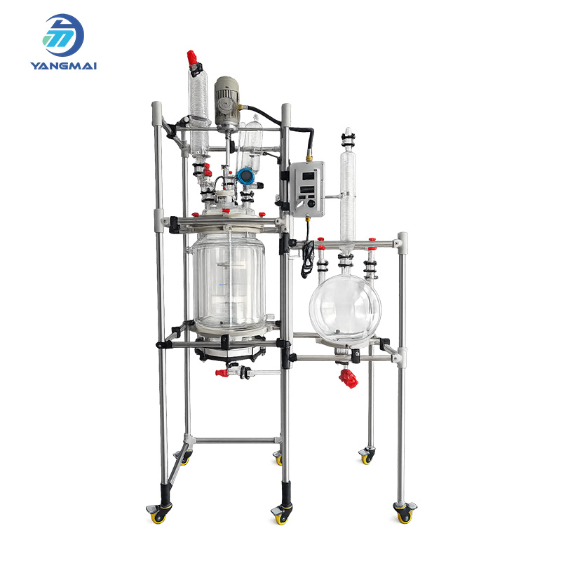Réacteur en phase solide en verre (réacteur Nutsche en verre) pour un traitement chimique efficace | Hefei Yangmai