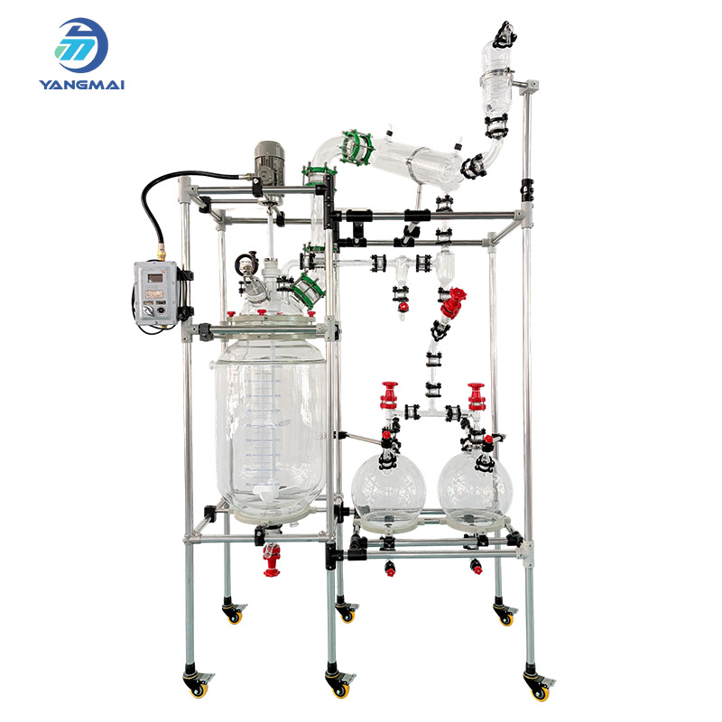 Réacteur de distillation en verre pour une séparation et une purification chimiques efficaces